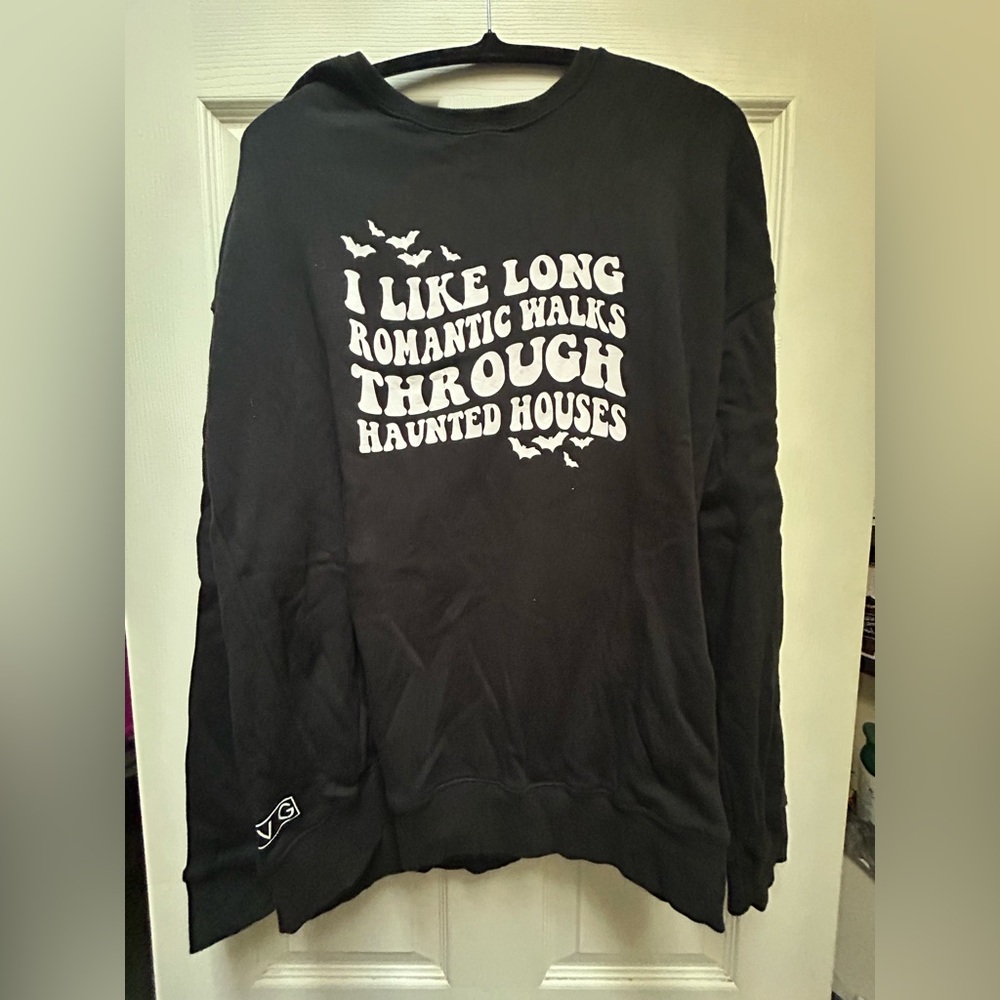 Constantly Varied Gear Black Sweatshirt with White Text